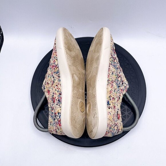 Rocket Dog Slip On Floral Multi Color Low Top Shoes Women's size 7.5 - Picture 4 of 9
